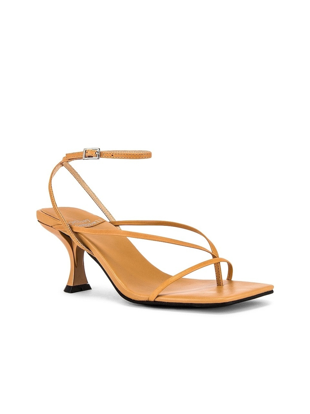 Jeffrey Campbell Fluxx Sandal Strappy Heeled Sandal in Brown
